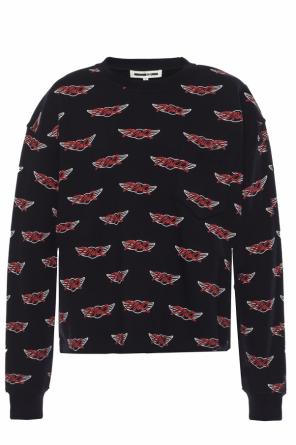 Patterned round neck sweatshirt, zdjęcie 1 Patterned round neck sweatshirt od McQ Alexander McQueen